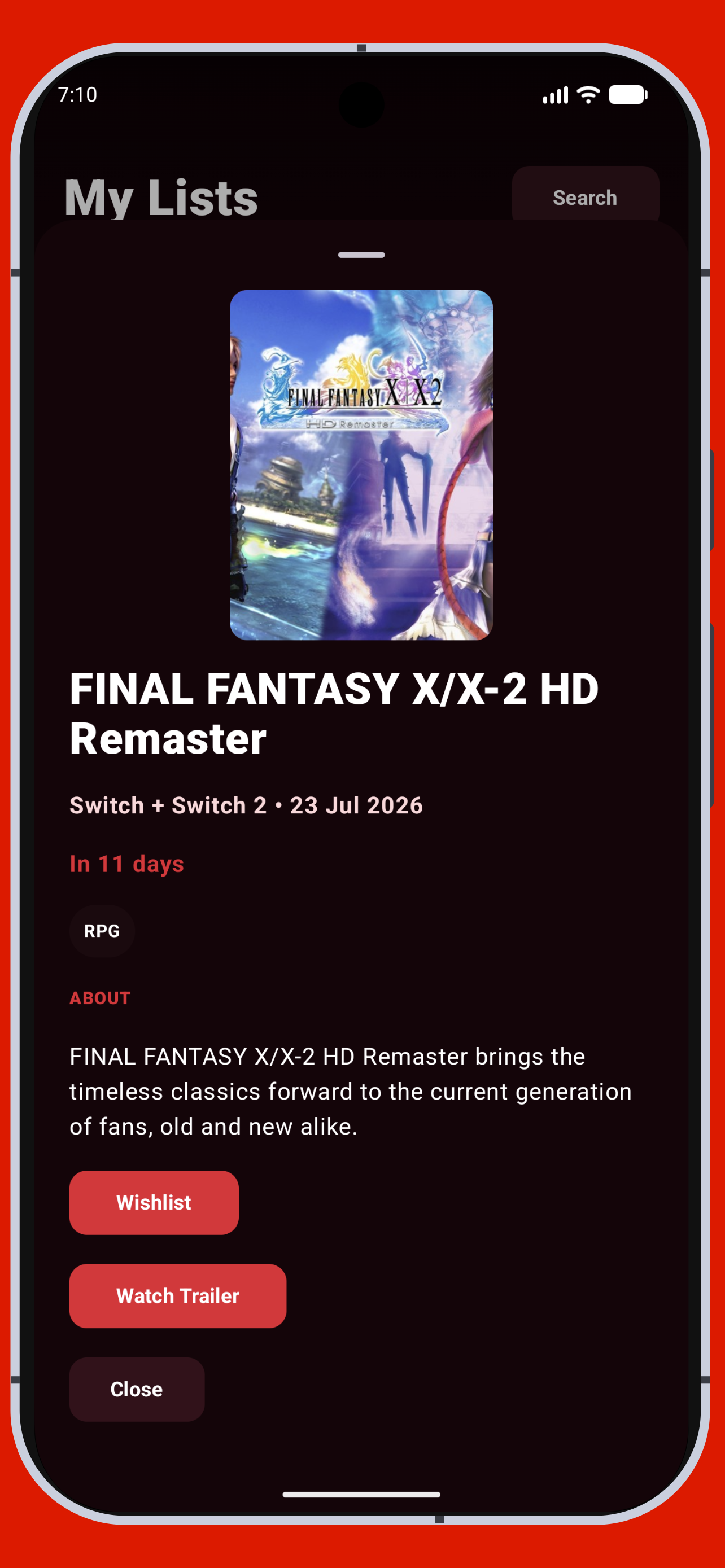 ReleaseQuest on Android screenshot 3